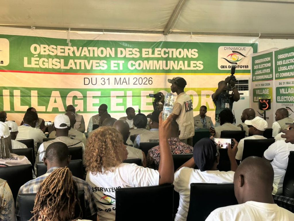 Élections législatives et communales : la société civile (Œil du Citoyen)se dit satisfaite malgré quelques irrégularités