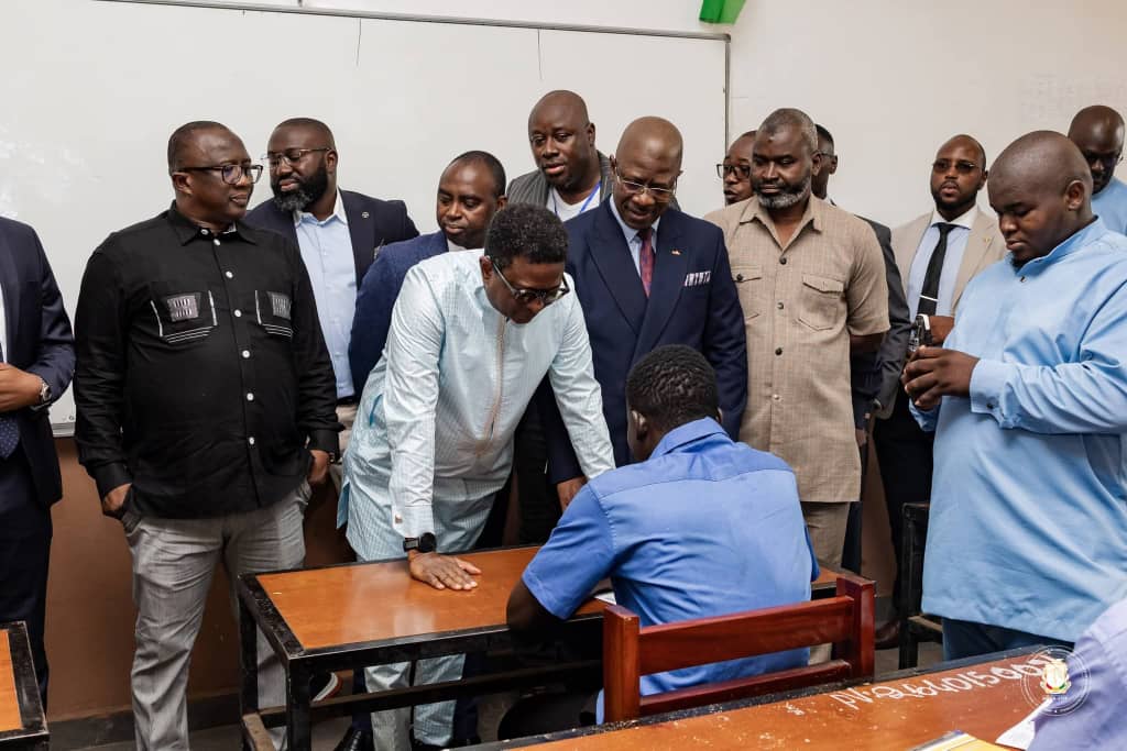 Examens de sortie de l’enseignement technique : Alpha Bacar Barry lance les premières épreuves